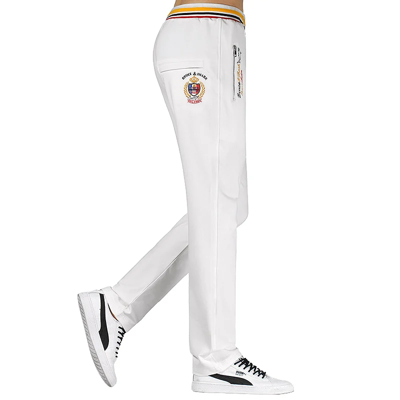

Sport Shark Brand Trousers New Fashion Straight Leg Top quality Men Casual Pants embroidery Cotton All year Wear big size3xl