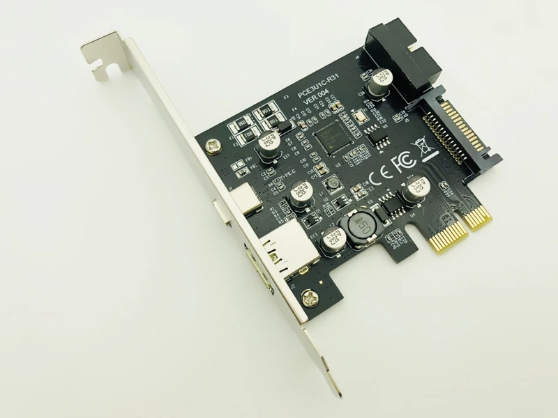 pci express pci e к usb 31 type c переходная карта pcie к