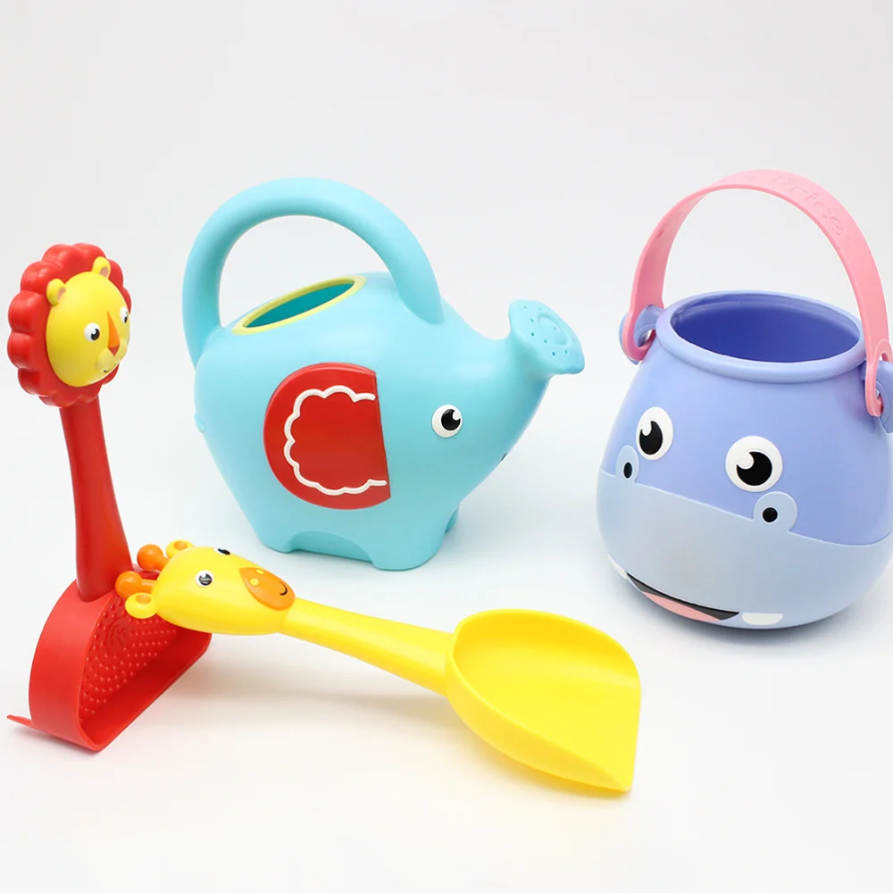 

2Pcs Cartoon Kids Shovel Rake Lovely Funny Shovel Sand Dredging