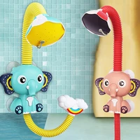 bath toys for kids electric elephant animal sucker baby bath toys spray water toys for kids outside pool bathtub toys sprinkler