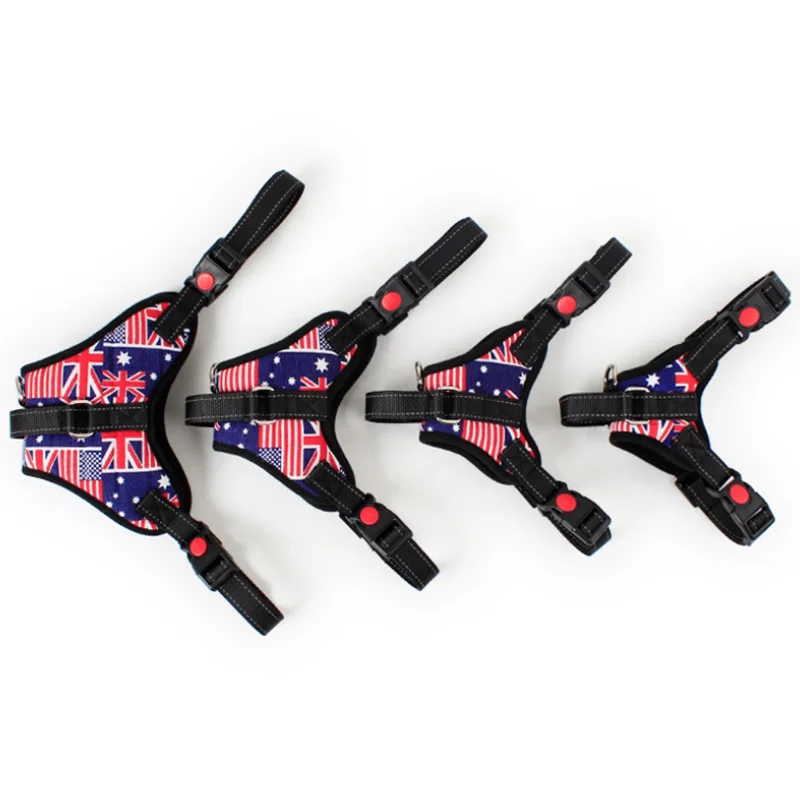 Для средних и больших собак домашним животным жгут нейлон Светоотражающий