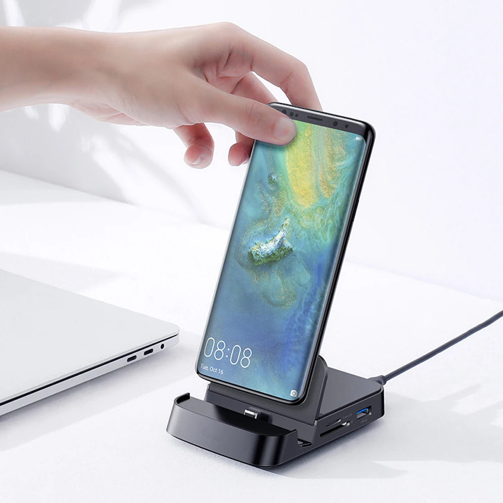 док станция с разъемами usb type c и hdmi