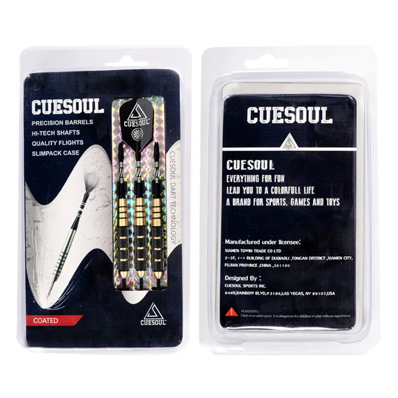 Cuesoul 26 г 16 см 3 шт. Латунь баррелей Сталь Совет Дартс для профессиональных Дарт