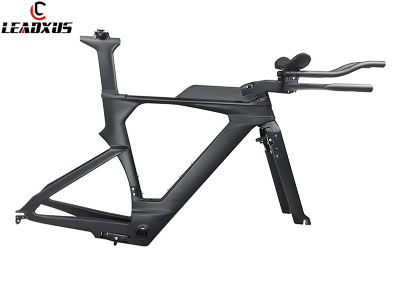 LEADXUS KX3000 черная рама для тропа триатлона карбоновая велосипедная Рама TT вилка