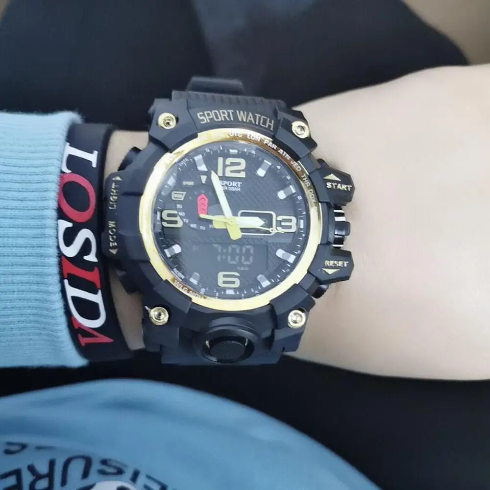 

2020 New S Shock Men Sports Watches Big Dial Sport Watches For Men Luxury Brand LED Digital Military Wrist Watches