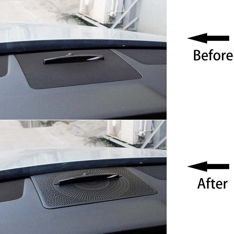 Black Dashboard o Speaker Horn Net Cover Trim for Mercedes Benz GLK X204 2008-2015 | Автомобили и мотоциклы