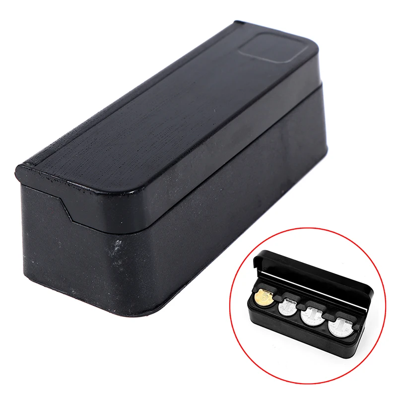 

Portable Car Coin Holder Storage Box Case Auto Coins Piggy Bank Organizer