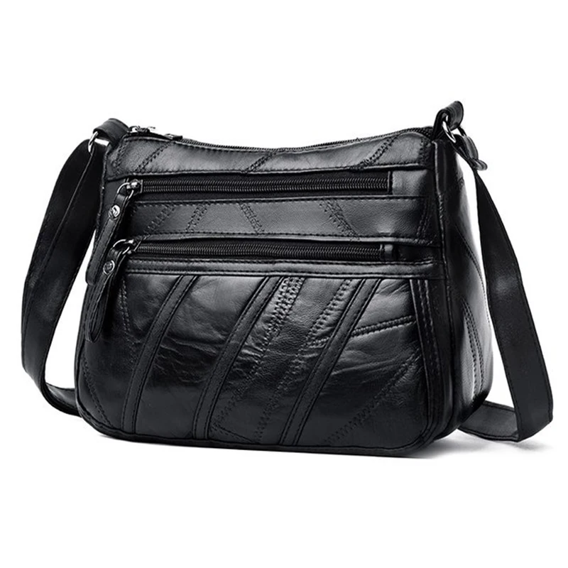 Женская сумка из искусственной кожи коричневые сумки на плечо мягкая кожаная