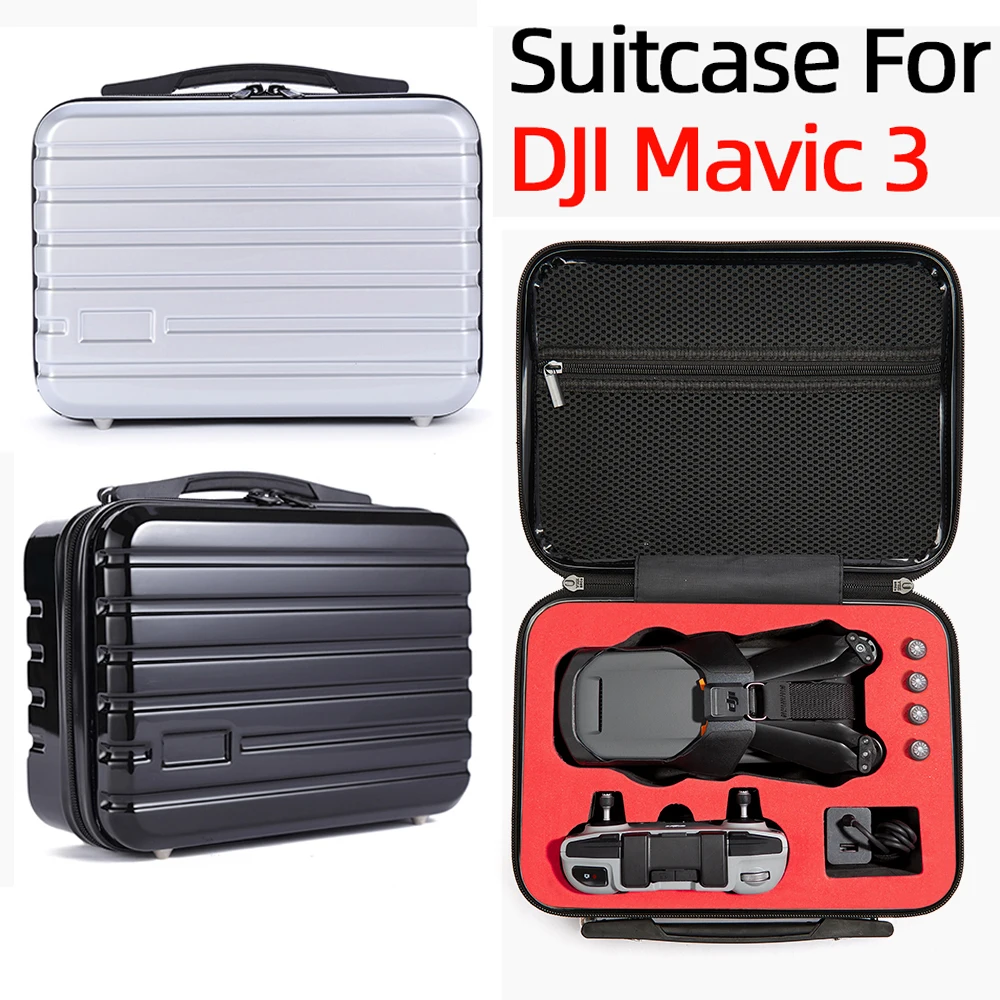 

DJI Mavic 3 Suitcase Storage Box Portable Shockproof for Mavic 3 Drone Case Body Remote Control Bag Hardshell Accessories