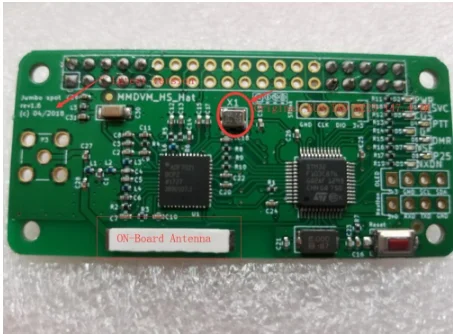 Точка доступа V1.7 Jumbospot UHF VHF UV MMDVM для P25 DMR YSF DSTAR NXDN Raspberry Pi Zero 3B + оригинальная TCXO