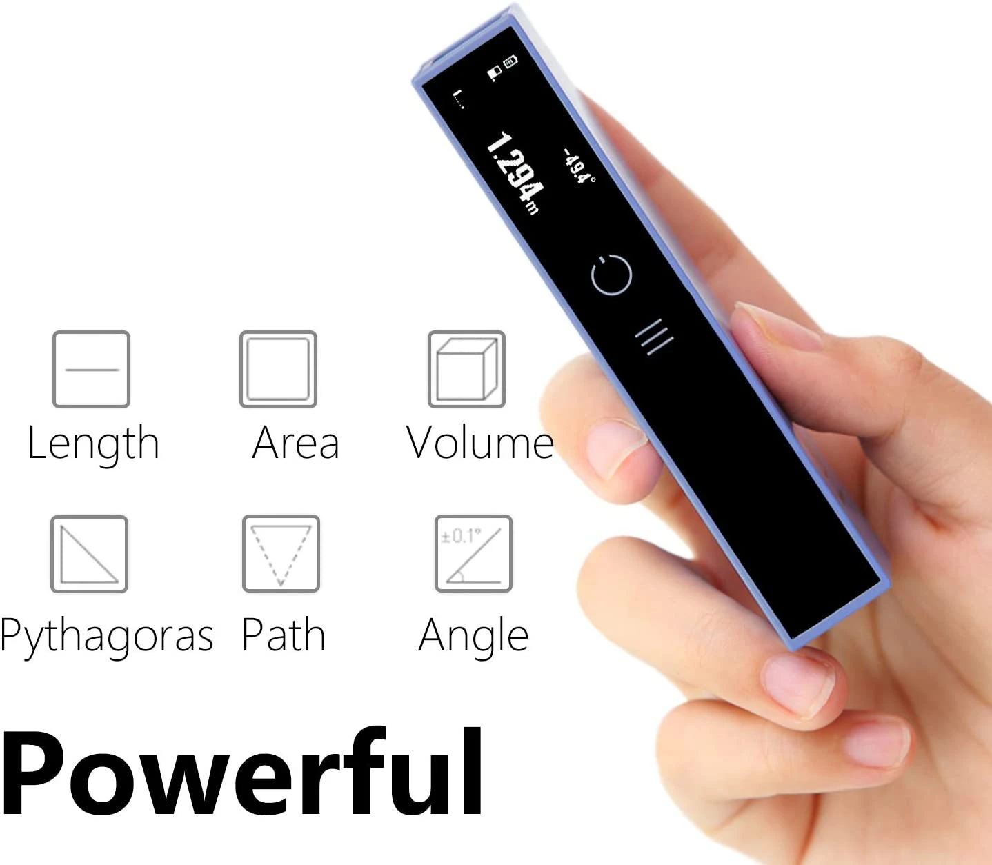 Новинка 2020 лазерный измеритель расстояния Одноручный дальномер измерительный