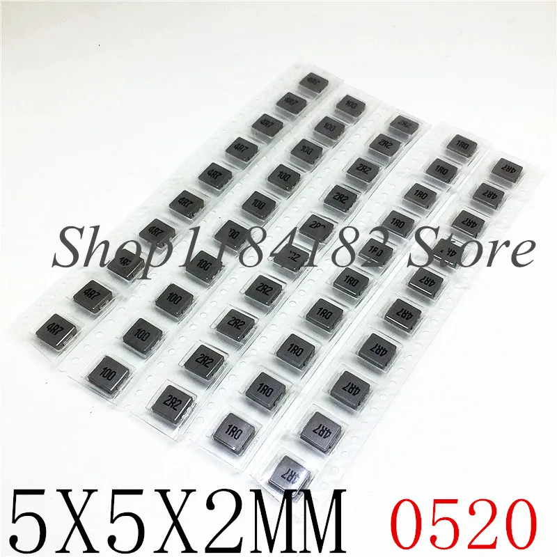 Бесплатная доставка 10 шт индукторы Питания SMD 0520 1UH 2.2UH 3.3UH 4.7UH 6.8UH 10UH индуктор чипа