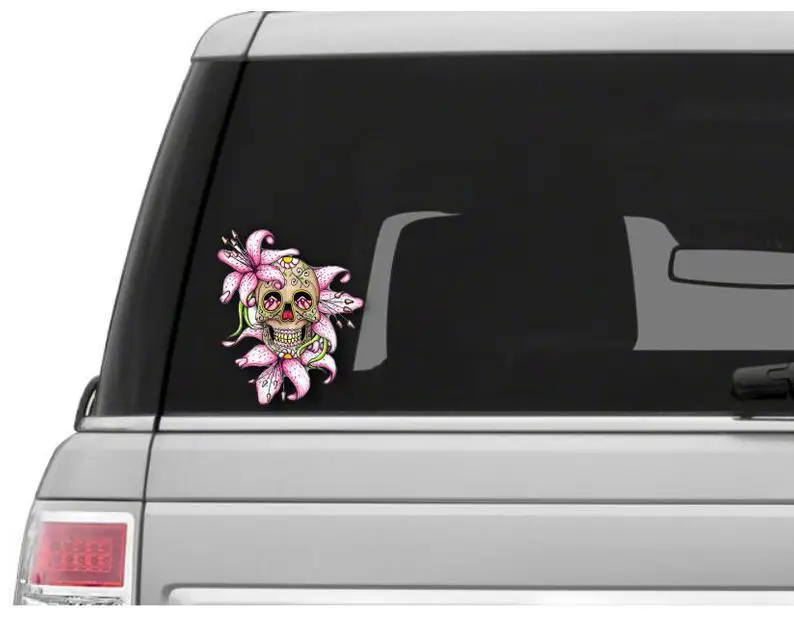 

Lilly Sugar Skull Decal ***Free Shipping***
