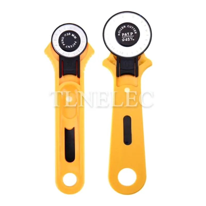 

1pcs Manual Wheel Knife Cutting Round Knife Hob Cloth Cutting Cutter Rotate Cutter Knife Piecing Sewing Tools