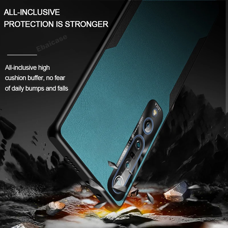 

For Xiaomi Mi 10 Pro 10 Lite POCO X2 F2 Pro Redmi K30 Ultra Case Original Luxury PU Leather Shockproof Soft Back Cover