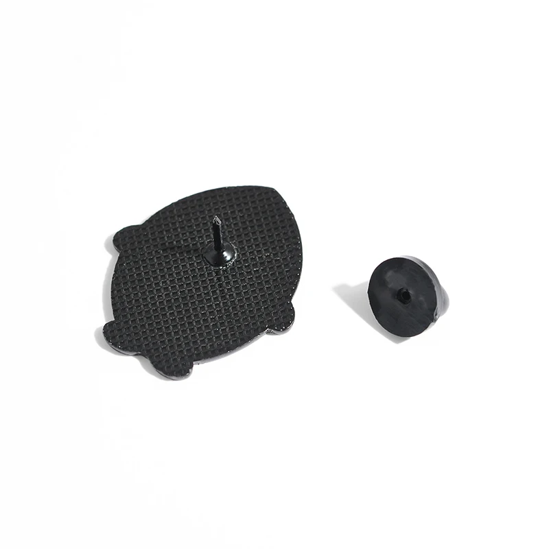 Акула кошка эмаль на булавке милый озорной белого цвета с изображением котенка