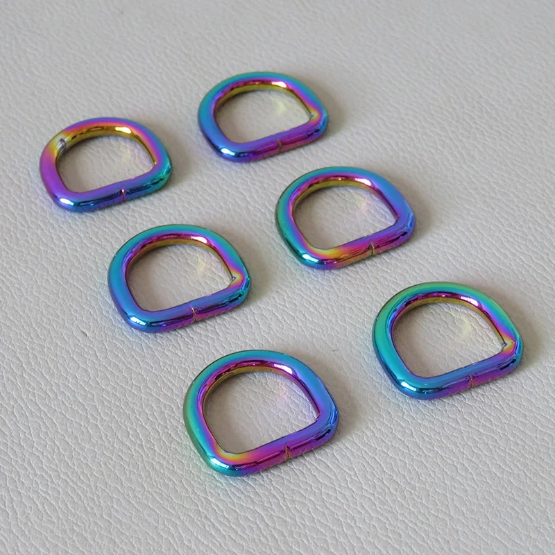 20 шт./упак. оптовая продажа металлическое кольцо в виде буквы D пряжка для сумки