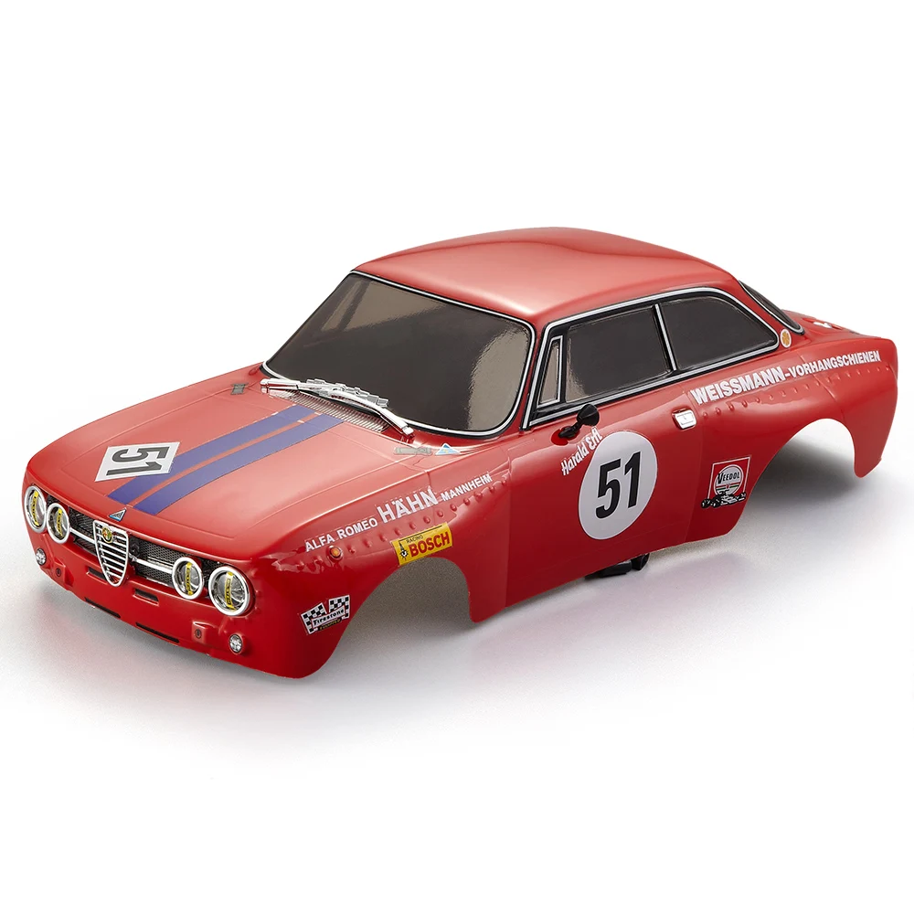 48251 257 мм AlfaRomeo 2000 GTAm готовая Рама корпуса для радиоуправляемого автомобиля 1/10
