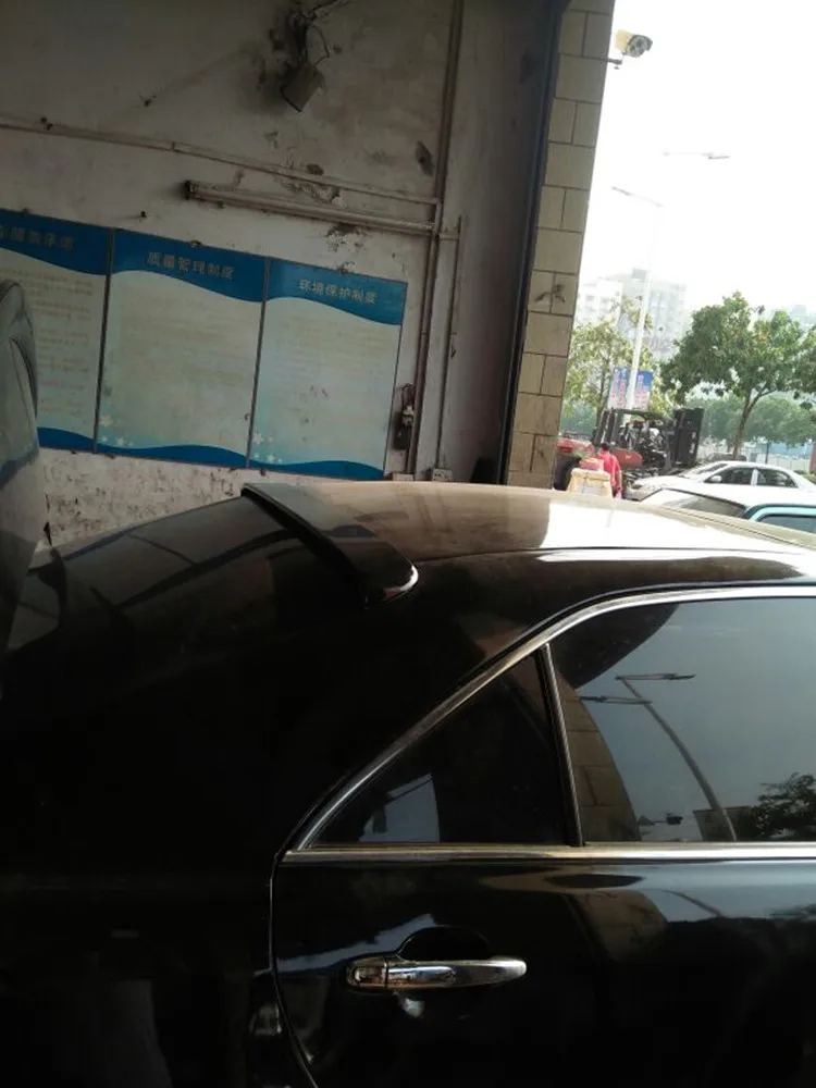 Неокрашенная Крыша заднего крыла RQXR из АБС-пластика задний спойлер для toyota camry