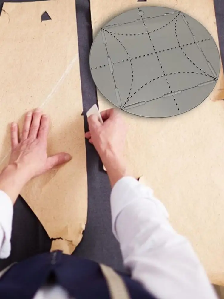 Многофункциональный двойной шаблон обручального кольца для квилтинга