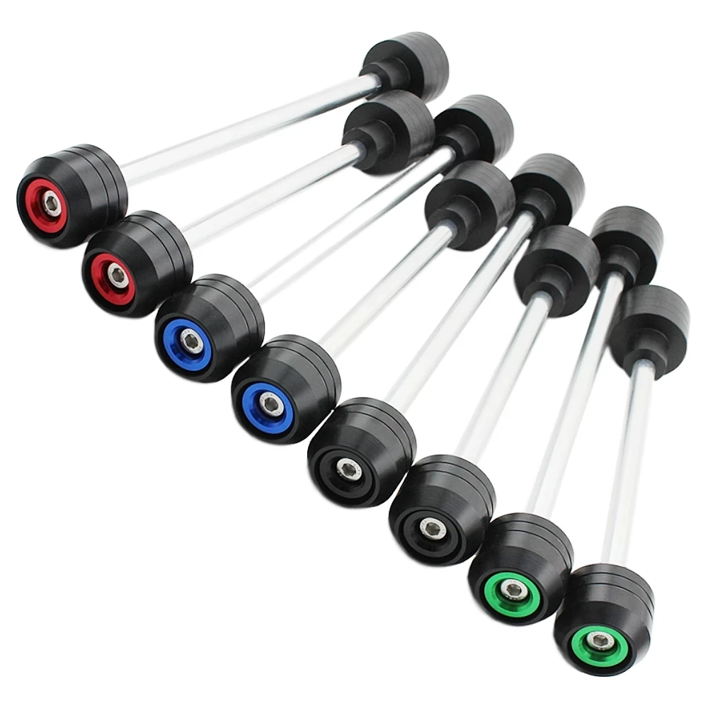 

Motorcycle Front & Rear Axle Guard, Wheel Fork Drop Protection, For SUZUKI GSR750 2009-2016 / GSX-S750 2009-2016