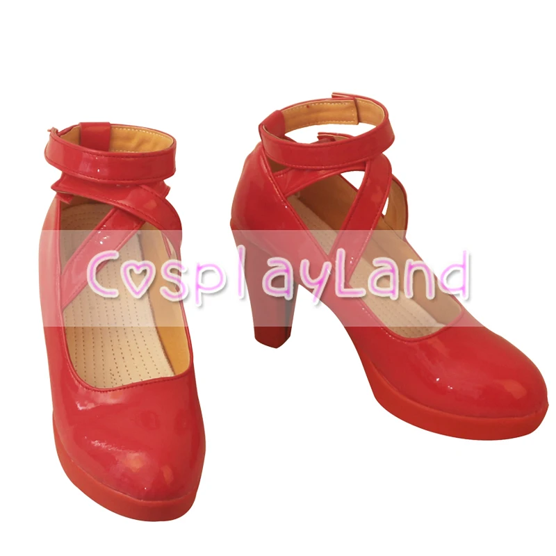 Fate Grand Order FGO Fate Apocrypha Servant Mordred Red Cosplay Boots Shoes Costume Customized Accessories Halloween Party Shoes