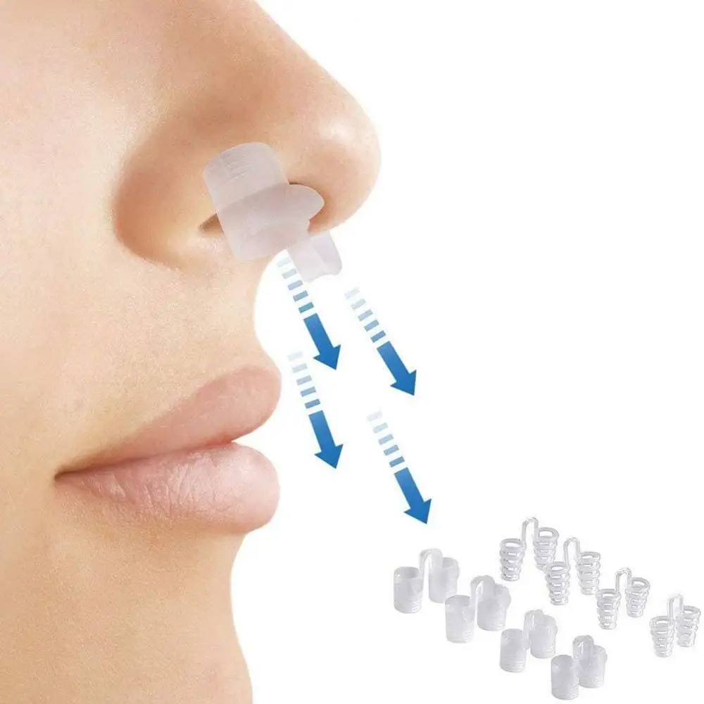 

1/4/8PCS/set Snoring Solution Anti Snoring Devices Snore Stopper Nose Vents Nasal Dilators For Better Sleep Sleeping Aid