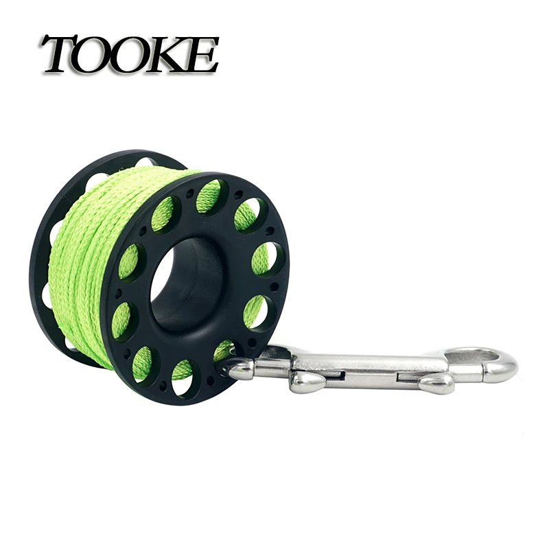 Катушка для подводного плавания на палец 30 м с болтом и защелкой|finger spool|diving finger
