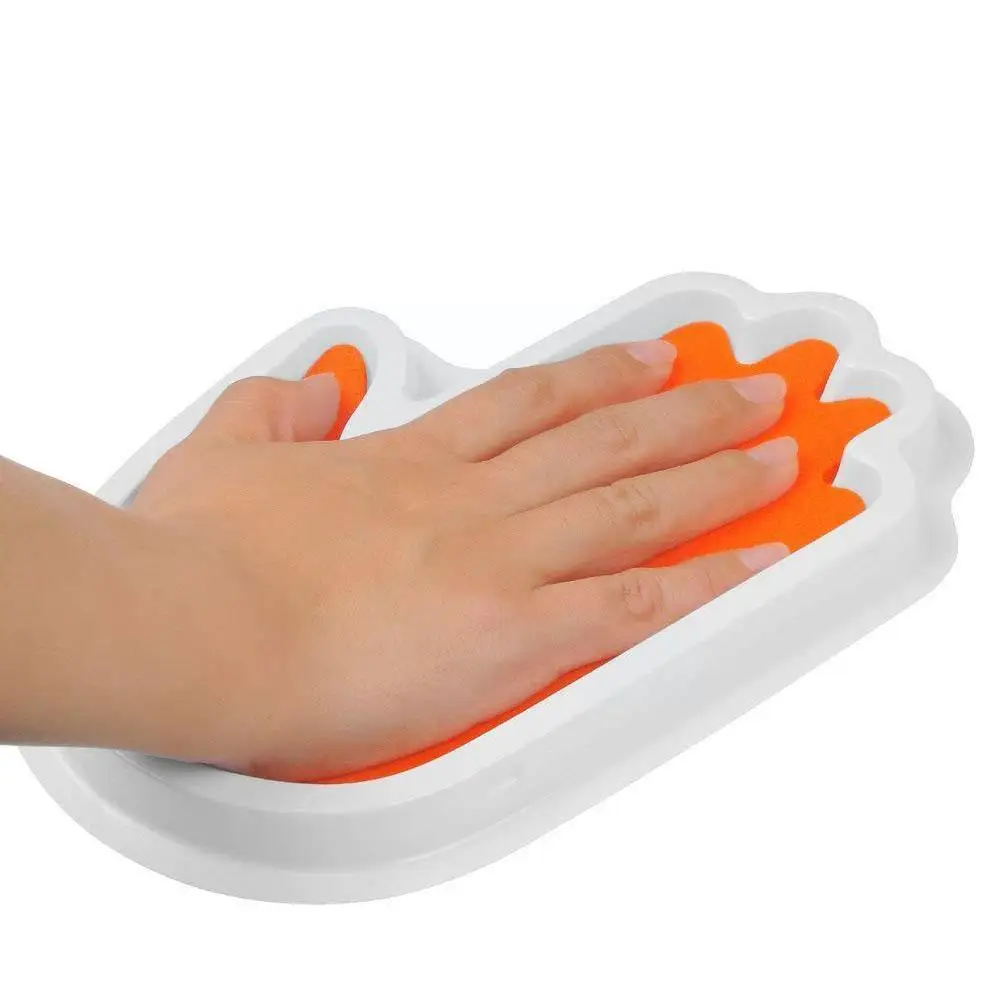 

New Funny Finger Painting Kit Palms Shape Finger Drawing Tool Toys Kids Learning Painting Early Mud Toy Educational L2S2