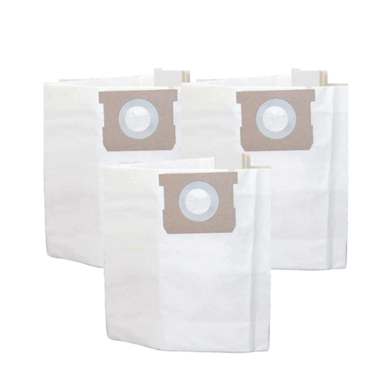 

3 Pack of Vacuum Bags for Shop Vac 5 to 8 Gallon Vacuum Cleaners, Replaces Part 90661 906-61 9066100