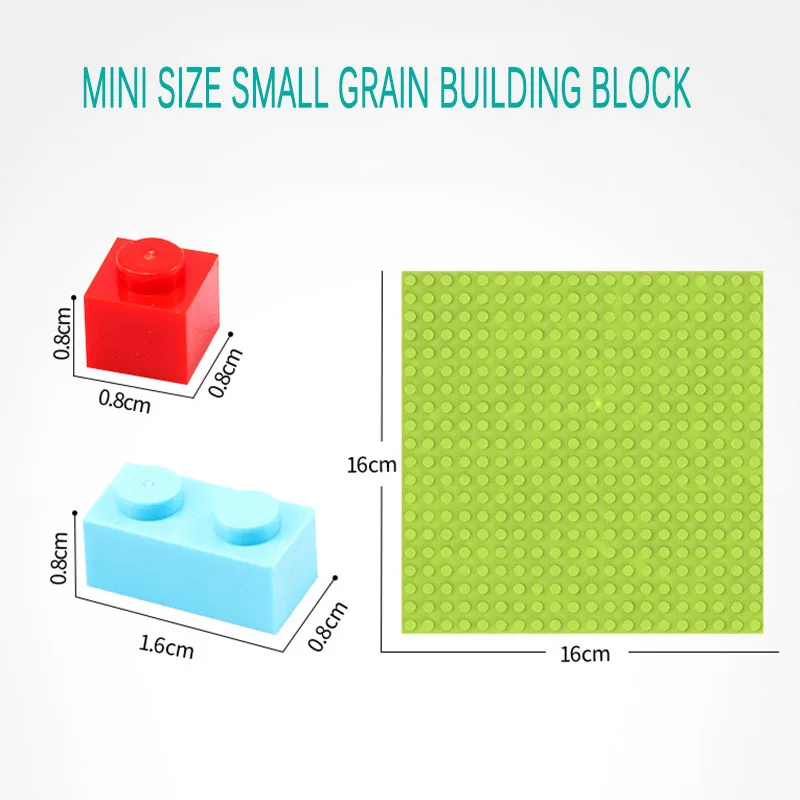 

Educational Building Toy Children Large Particles Plastic Building Kid Kindergarten Early Education Assembled Building Block Toy