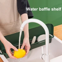1pc home anti water board kitchen accessories sink water splash guard waterproof screen retractable fruit washing water barrier
