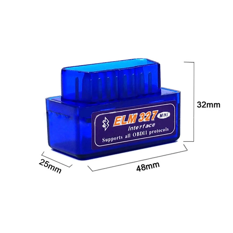 Super MINI ELM327 Bluetooth V1.5 ELM 327 версия 1 5 с чипом PIC18F25K80 OBD2 OBDII для Android Torque Автомобильный