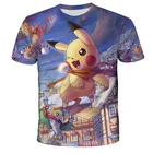 Новинка 2021, детские футболки с 3D рисунком, уличные топы, летняя футболка с коротким рукавом для мальчиков и девочек, детская одежда с коротким рукавом