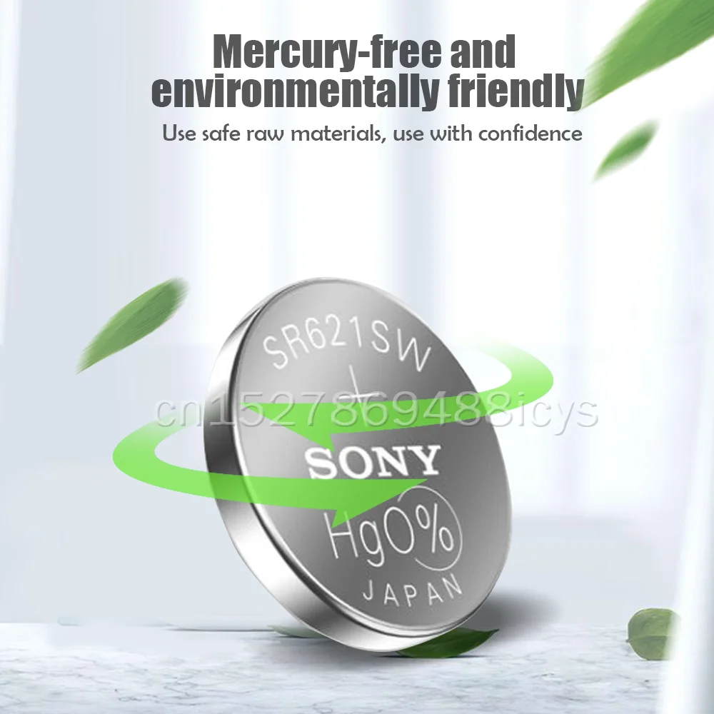 10 шт. Sony 364 SR621SW AG1 LR621 621 164 531 SR60 LR60 1 55 в оксид серебра аккумулятор для часов игрушек