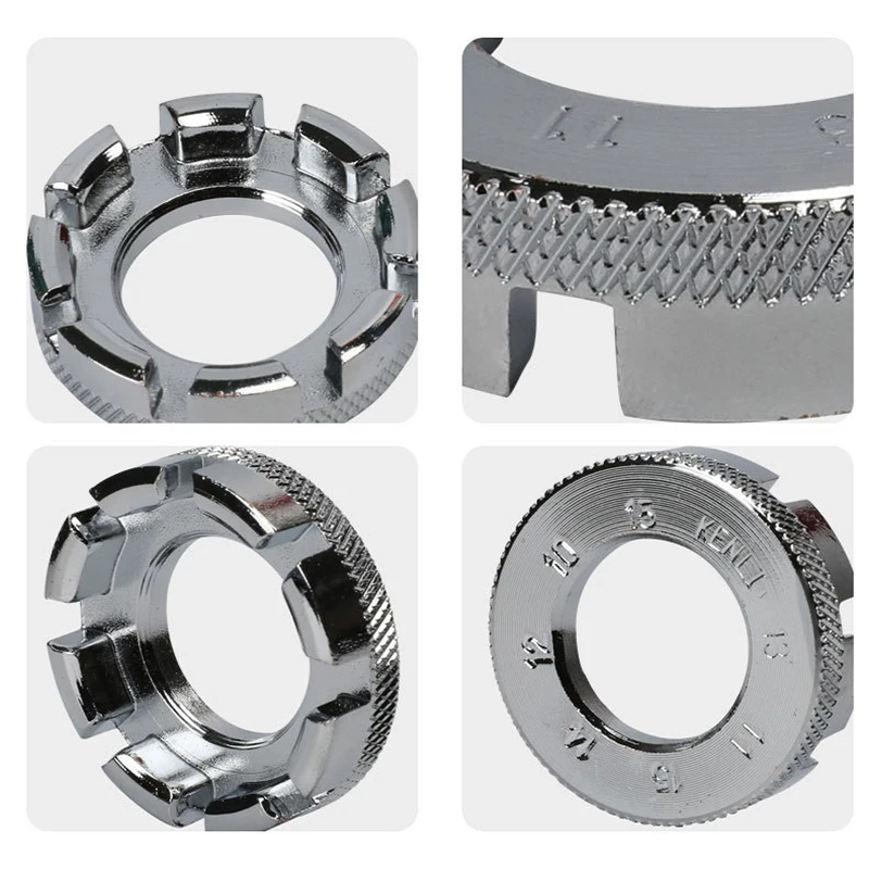 1 шт. высококачественный серебристый велосипедный круглый 8 спицевых сосков мини