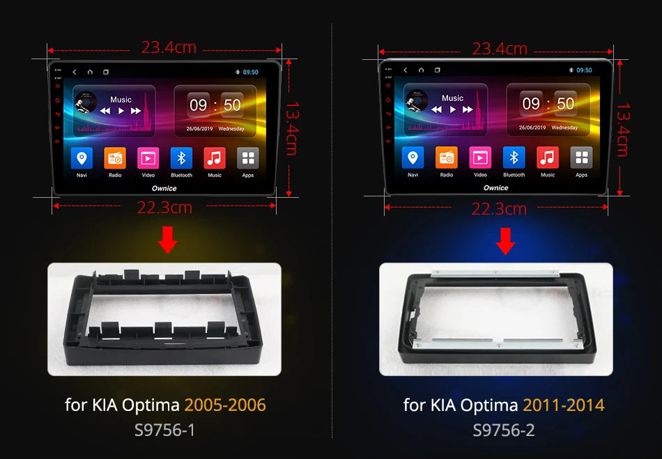 Ownice 8 ядерный Android 9,0 2Din 4G 360 Panorama DSP автомобильный DVD радио плеер K5 K6 gps навигация для Kia optima 2005 2006 2011