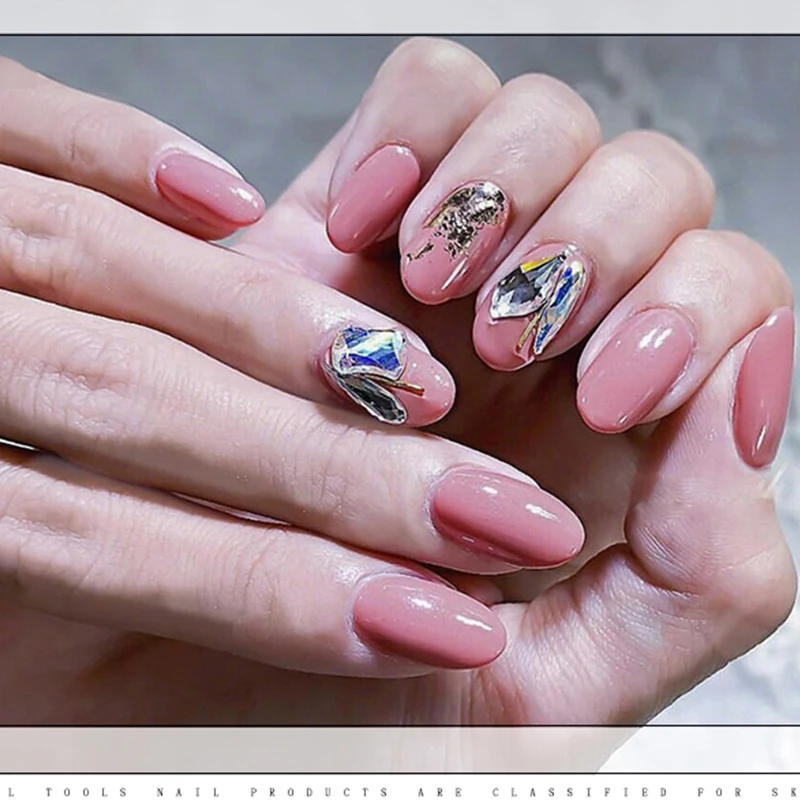 10 шт. кристалл AB 3D Стразы для дизайна ногтей барокко меч сверла драгоценные камни