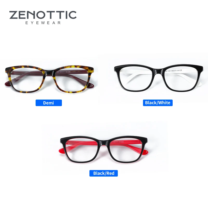 ZENOTTIC Детские ацетатные оправы для очков детские оптические очки близорукости