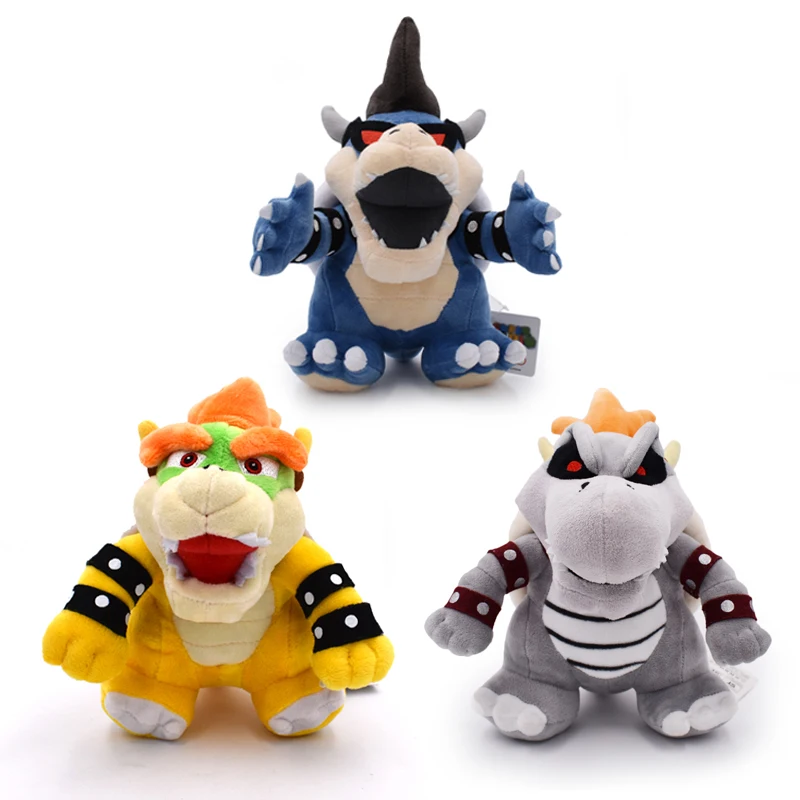 Japanese Anime Super Bros Bowser Koopa Koopalings JR Waluigi Wario Lemmy Morton Roy Wendy Iggy Ludwig Larry Plush Toys | Игрушки и хобби