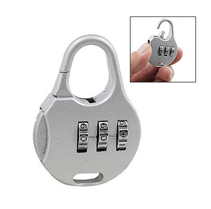 ZLinKJ 1 шт. лучшие продажи 3 цифр мультфильм сплава Комбинации кодовый номер замок