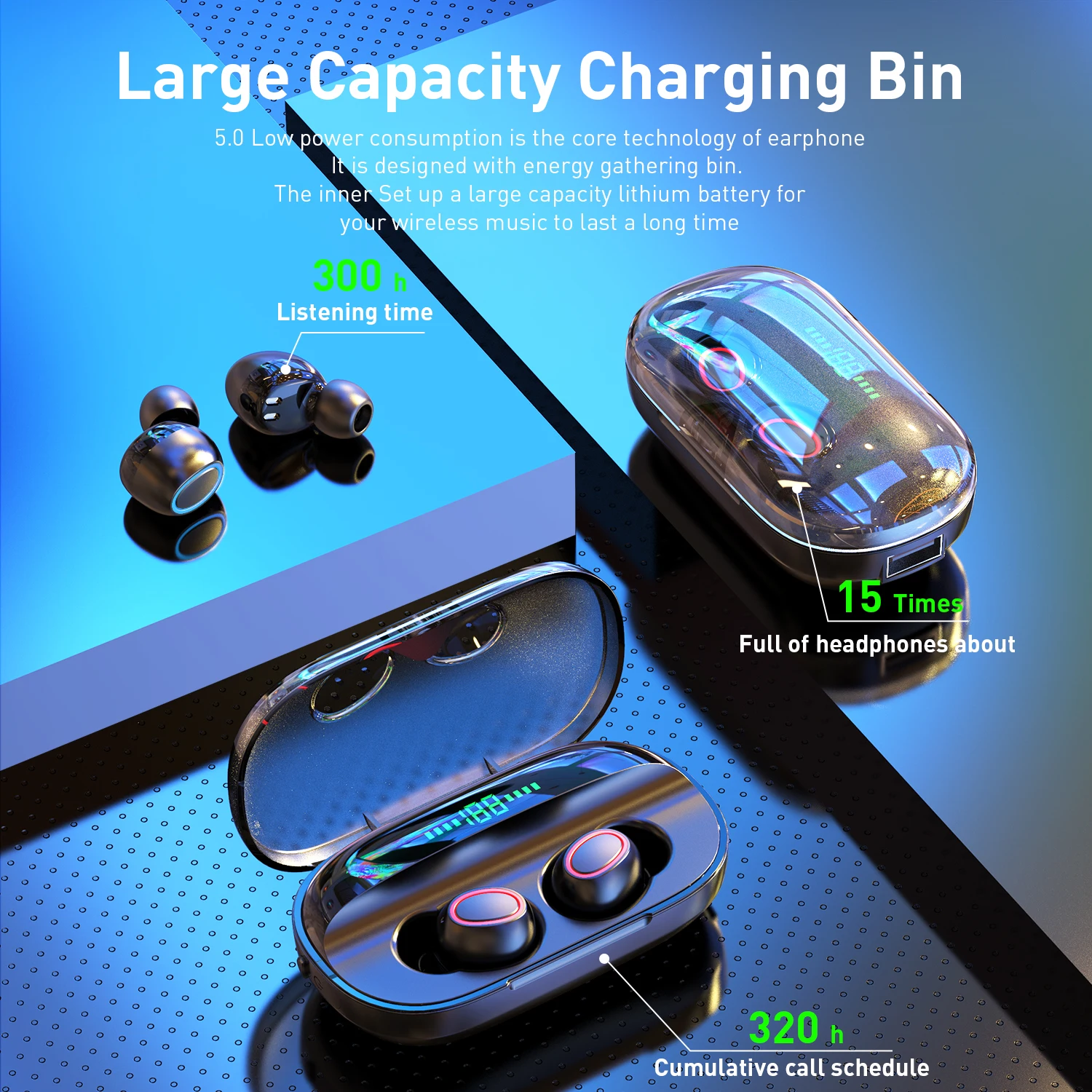 Беспроводные наушники вкладыши с сенсорным управлением Bluetooth 5 0|Наушники и