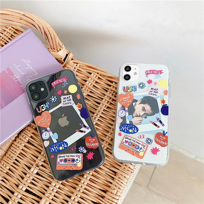 Оригинальные силиконовые Милые фоторамки с рисунком роскошные чехлы для Apple iPhone