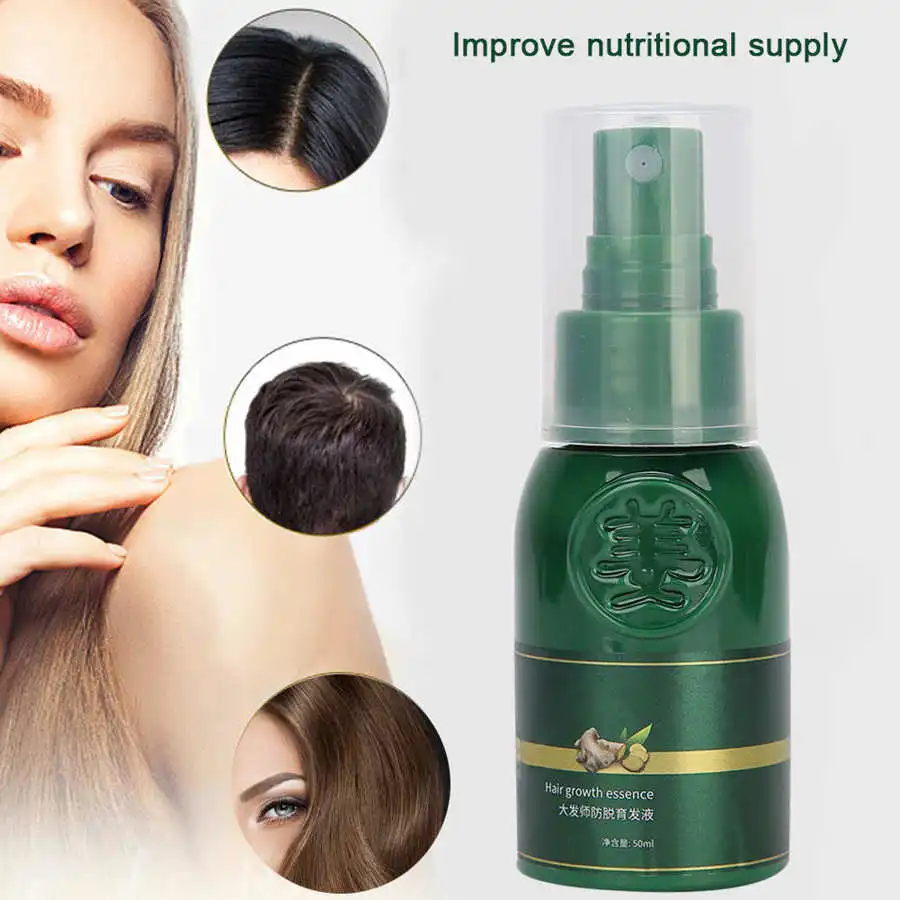 

Hair Regrowth Spray Fast Hair Growth Serum Oil Anti Hair Loss Nourishing Hair Growth Care 50ml