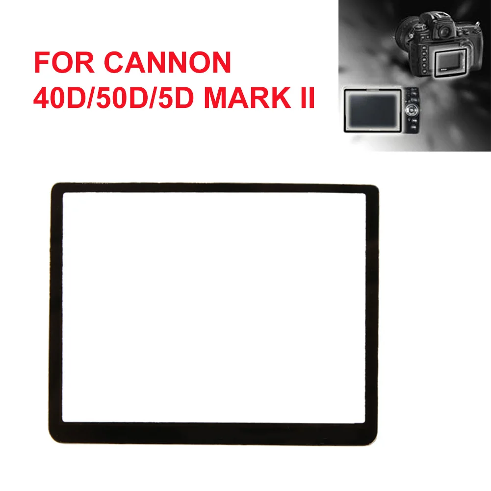 Новое высококачественное защитное стекло для ЖК-экрана камеры Canon 40D 50D 5D Mark II |