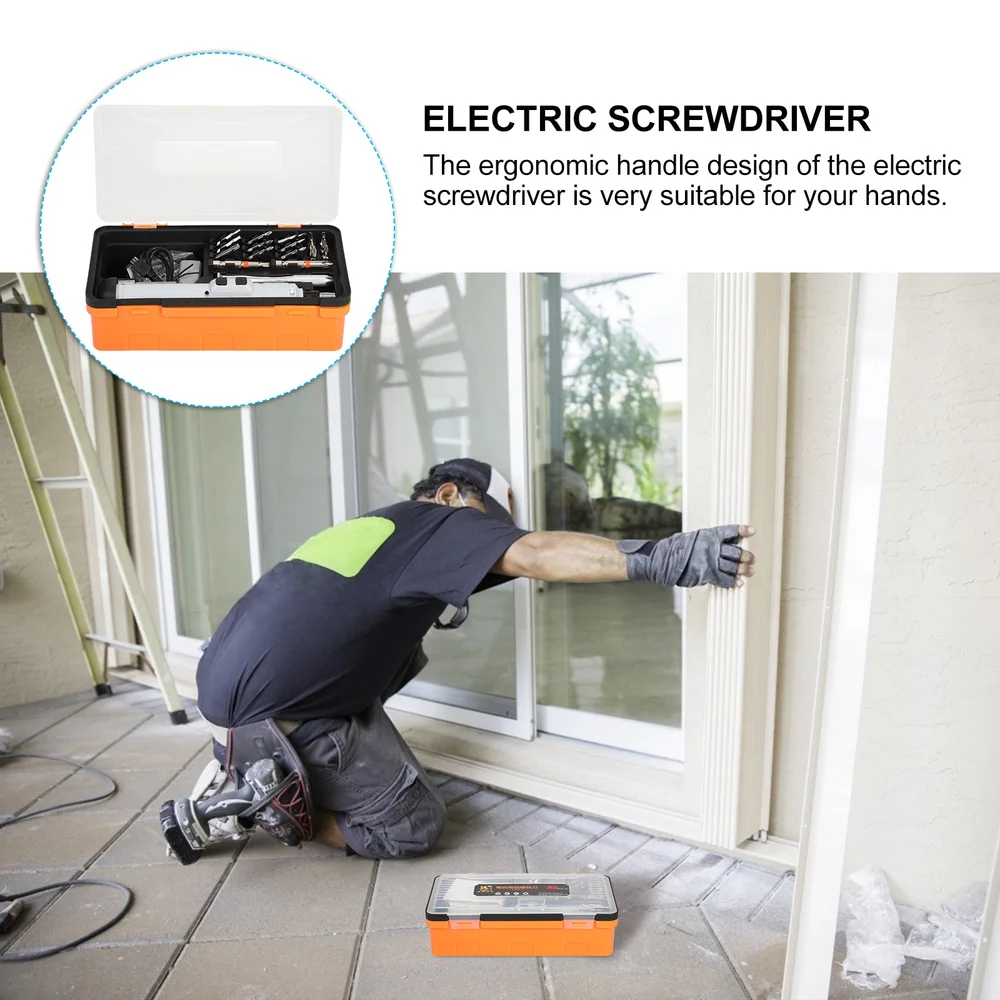

1 Set Multi-function Screwdriver Rechargeable Electric Drill Home Screw Kit