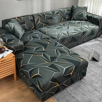 geometric elastic sofa cover slipcover l shaped corner sofa cover 1234 seater armchair couch sofa covers for living room