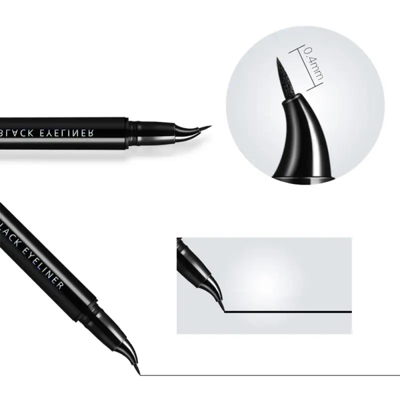 Горячая Распродажа 1 шт ястреб крюк Форма Черная Подводка для глаз карандаш