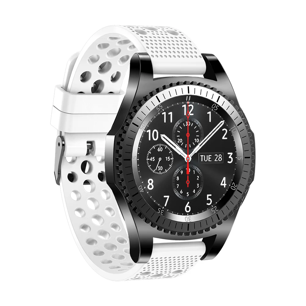 8 Honecumi 20 мм силиконовый ремешок для часов Ремешок для Garmin Vivoactive 3/gear Sport/Garmin 645/Vivomove HR полосы ремешок - Цвет: 8