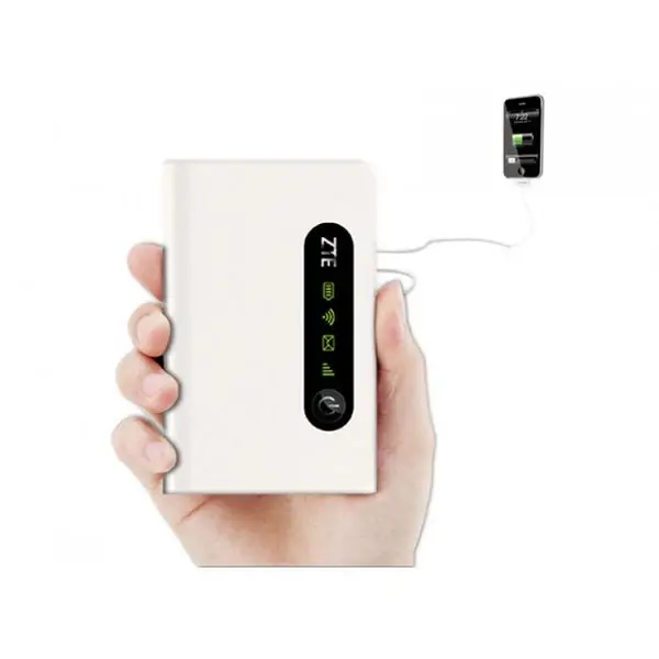 Открыл zte MF903 4G LTE карман Wi-Fi маршрутизатор 5200 mah Мощность банка с Lan Порты и разъёмы 4G маршрутизатор rj45 МИФИ Беспроводной модем мини Hotspot